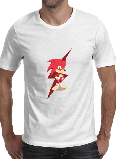  Flash The Hedgehog for Men T-Shirt