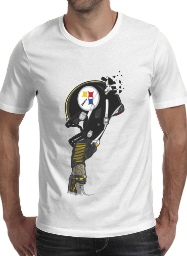  Football Helmets Pittsburgh for Men T-Shirt