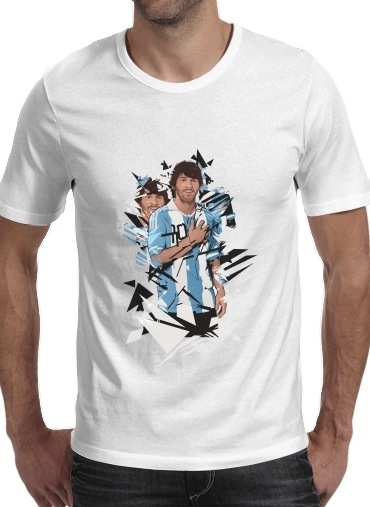  Football Legends: Lionel Messi Argentina for Men T-Shirt