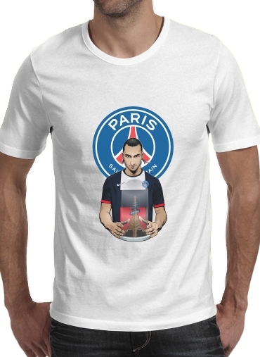  Football Stars: Zlataneur Paris for Men T-Shirt