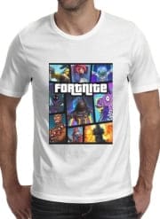 T-Shirts Fortnite - Battle Royale Art Feat GTA