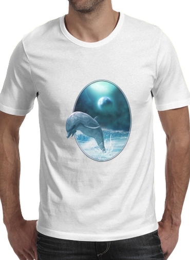  Freedom Of Dolphins for Men T-Shirt