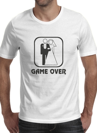  Game OVER Wedding for Men T-Shirt