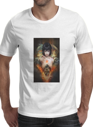  Ghost in the shell Fan Art for Men T-Shirt