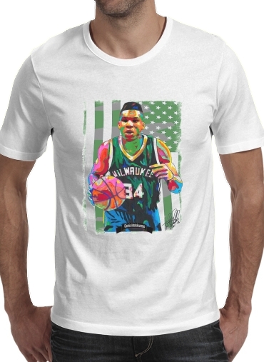  Giannis Antetokounmpo grec Freak Bucks basket-ball for Men T-Shirt