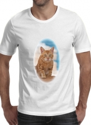 T-Shirts Ginger kitten on a cliff