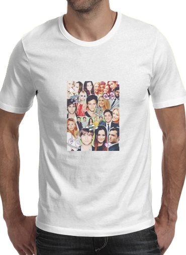  Gossip Girl Fan Collage for Men T-Shirt