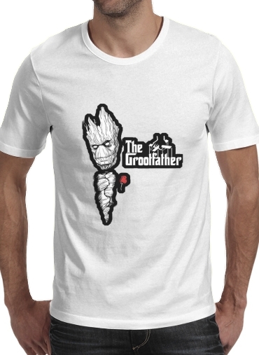  GrootFather is Groot x GodFather for Men T-Shirt
