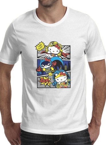 Hello Kitty X Heroes for Men T-Shirt