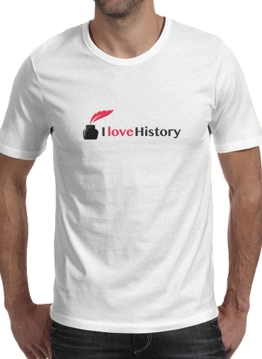  I love History for Men T-Shirt