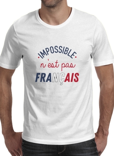  Impossible nest pas francais for Men T-Shirt