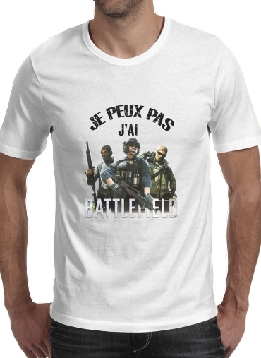  Je peux pas jai battlefield for Men T-Shirt