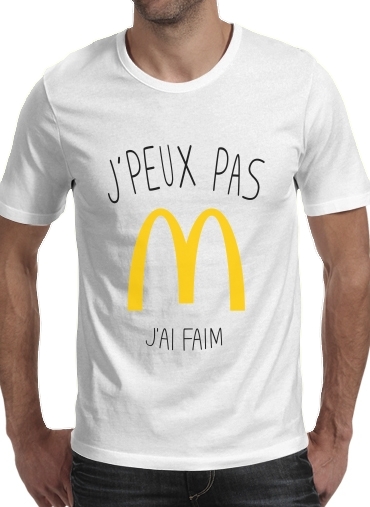  Je peux pas jai faim McDonalds for Men T-Shirt