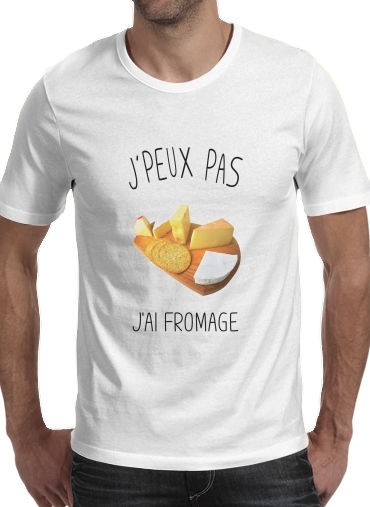  Je peux pas jai fromage for Men T-Shirt