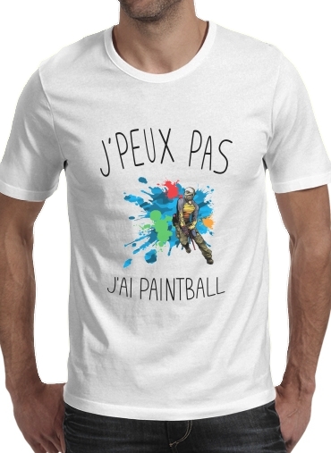  Je peux pas jai Paintball for Men T-Shirt