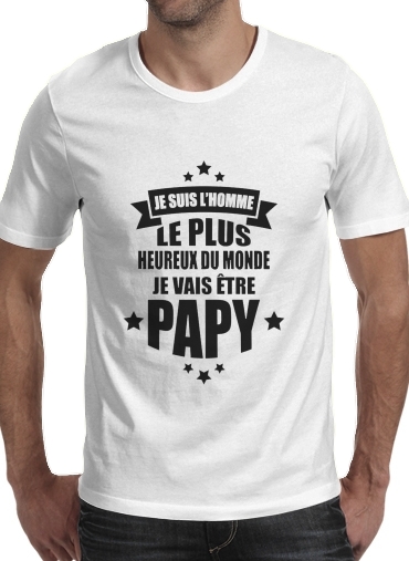  Je vais etre Papy for Men T-Shirt