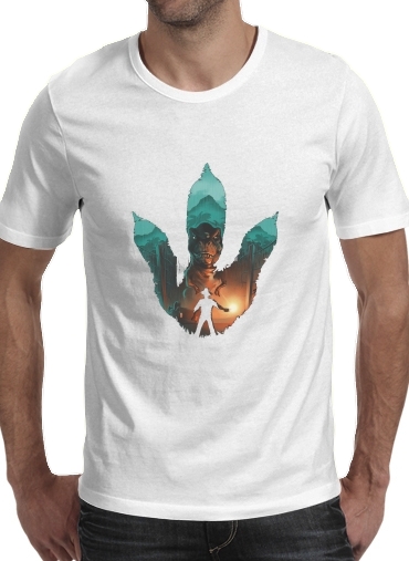  Jurassic Footprint for Men T-Shirt