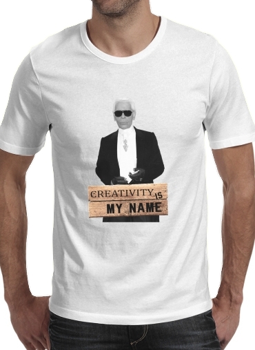  Karl Lagerfeld Creativity is my name for Men T-Shirt