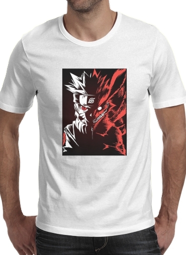 Kyubi x Naruto Angry for Men T-Shirt