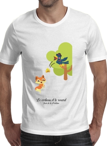  Le corbeau et le renard for Men T-Shirt