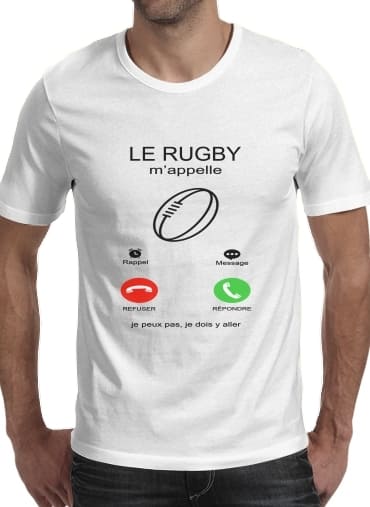  Le rugby mappelle for Men T-Shirt