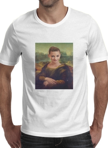  Lili Reinhart Mashup Mona Lisa Joconde for Men T-Shirt