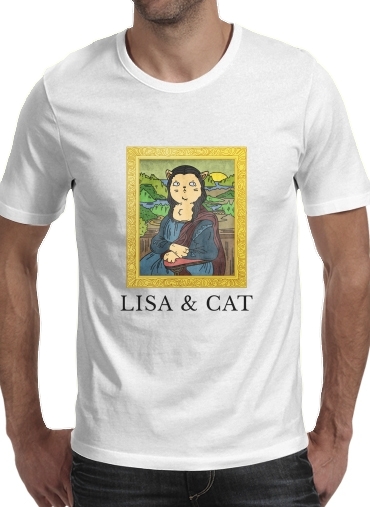  Lisa And Cat for Men T-Shirt