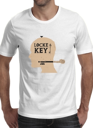  Locke Key Head Art for Men T-Shirt