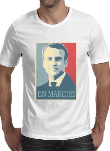  Macron Propaganda En marche la France for Men T-Shirt