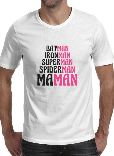  Maman Super heros for Men T-Shirt