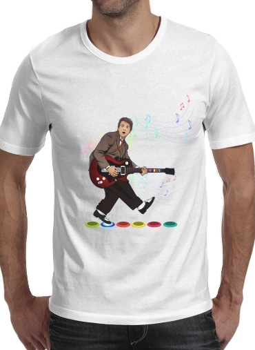  Marty McFly plays Guitar Hero for Men T-Shirt