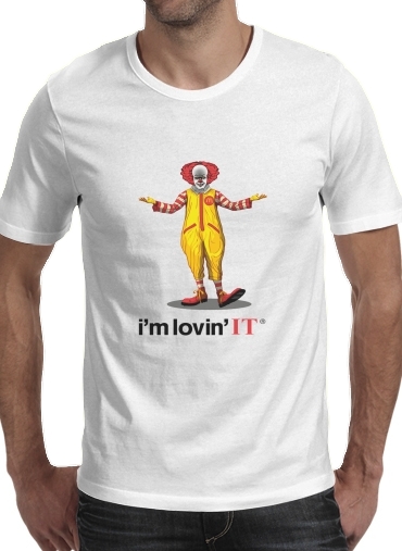  Mcdonalds Im lovin it - Clown Horror for Men T-Shirt
