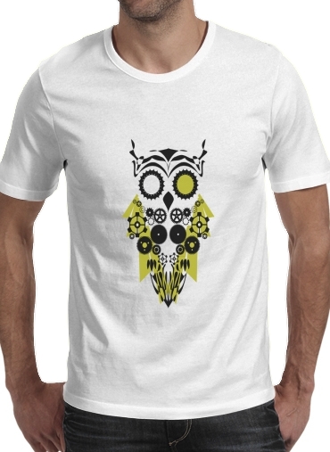 Men T-Shirt for Mechanic Owl