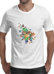 T-Shirts Minecraft Creeper Forest