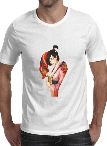  Mulan Warrior Princess for Men T-Shirt