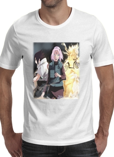  Naruto Sakura Sasuke Team7 for Men T-Shirt