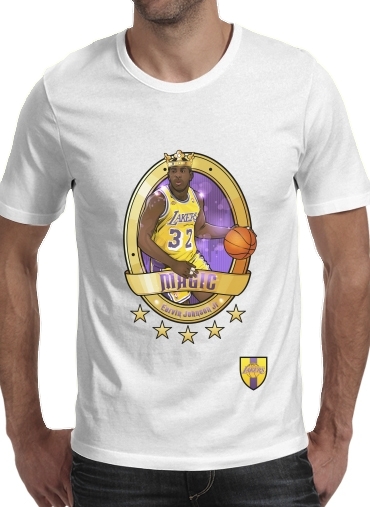  NBA Legends: "Magic" Johnson for Men T-Shirt