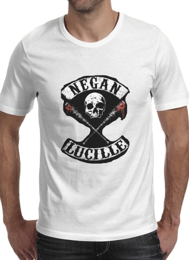  Negan Skull Lucille twd for Men T-Shirt