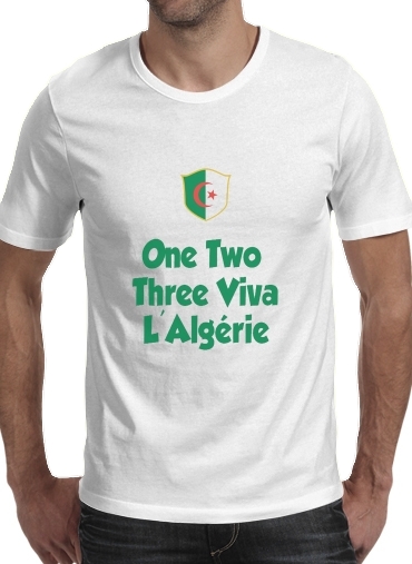  One Two Three Viva Algerie for Men T-Shirt