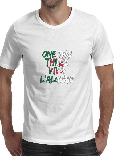  One Two Three Viva lalgerie Slogan Hooligans for Men T-Shirt