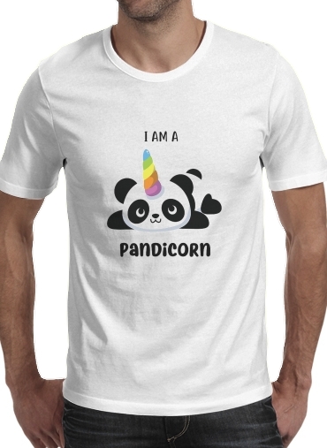  Panda x Licorne Means Pandicorn for Men T-Shirt