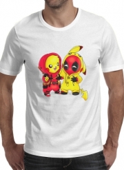 T-Shirts Pikachu x Deadpool