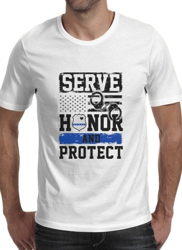  Police Serve Honor Protect for Men T-Shirt