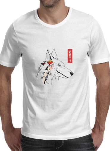  Princess Mononoke JapArt for Men T-Shirt