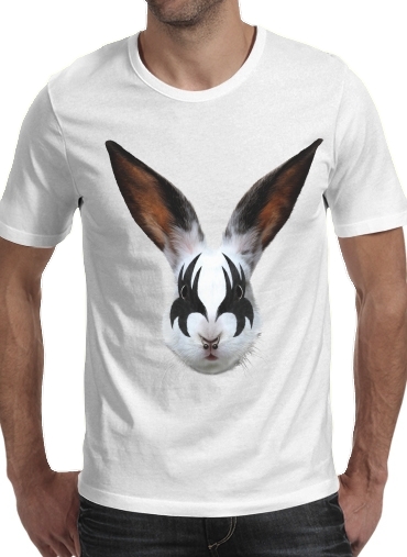 Kiss of a rabbit punk for Men T-Shirt