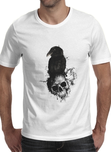  Raven and Skull for Men T-Shirt