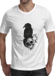 T-Shirts Raven and Skull