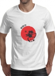 T-Shirts Red Sun Young Monkey