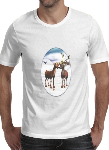  Reindeers Love for Men T-Shirt