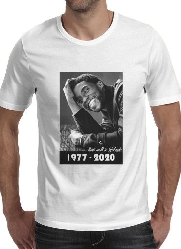  RIP Chadwick Boseman 1977 2020 for Men T-Shirt